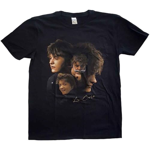T-shirt Lewis Capaldi noir taille M pour afficher votre passion avec confort