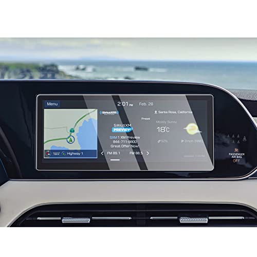 Image of CDEFG for 2023 Palisade 12.3 Inch Screen Protector 2023 Palisade Touch Screen Display Protector Foils Infotainment Navigation Screen Protective Film Tempered Glass Anti-Scratch 2023 Palisade