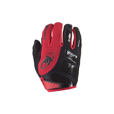 Lizard Skins Monitor Handschuhe, schwarz/rot, Taille M Cover