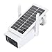 Solar Security Camera, 4MP High Pixel, IP66 Waterproof, 2 Way Talk, PIR Motion Detection, Infrared Night Vision, WiFi Solar Camera for Home Security Outside