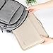 DOMISO Laptophülle 17,3 Zoll Laptop Hülle Wasserdicht Laptoptasche Schutzhülle mit Zubehör Tasche Laptop Sleeve Notebook PC Case für Thinkpad Ideapad HP Dell Samsung Chromebook,Beige