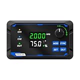 Doté d'une large fréquence de 1 Hz à 150 kHz, d'un cycle de fonctionnement de 0 à 100 % par pas de 0,1 %, phase jusqu'à 360 degrés, et affichage en temps réel d'un écran LED vert et blanc avec taux de 120 Hz