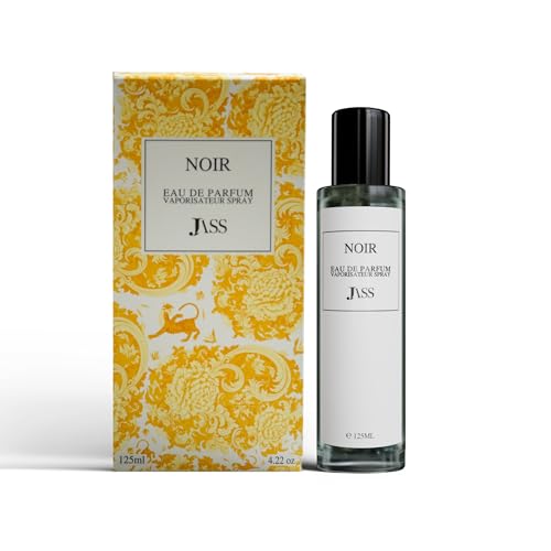 Image of Jass Perfumes Noir Eau de Parfum, Fruity Floral Woody Fragrance, 125 ML