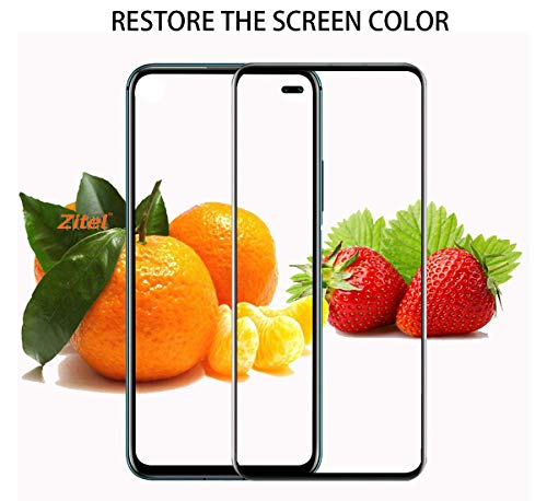 Image of Zitel Screen Protector for Redmi 10T / K30 / Poco X2 Tempered Glass Edge-to-Edge 6D Screen Guard With Installation Kit