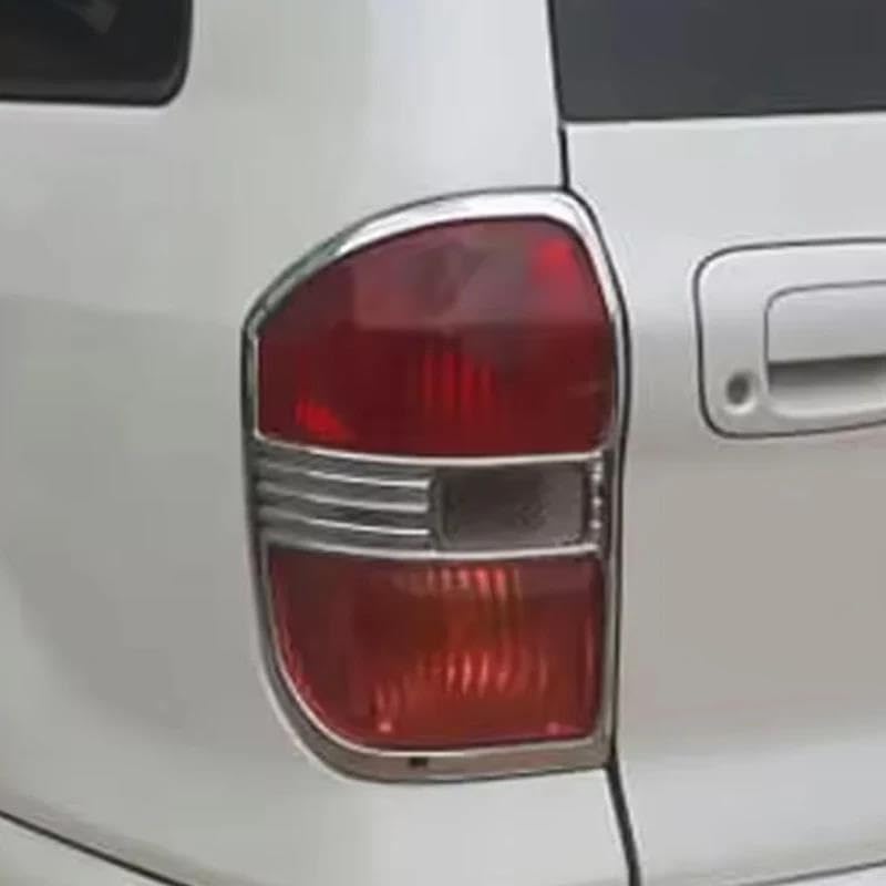 Boîtier feu arrière chromé pour Toyota RAV4 modèles 2001 à 2005 - 2