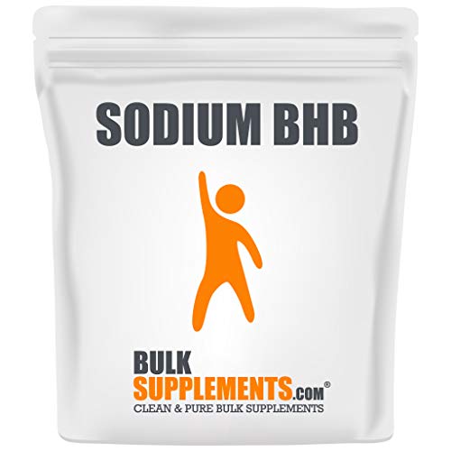BulkSupplements.com Keto Sodium BHB Powder Exogenous Ketones - BHB Exogenous Ketones - Keto Supplements for Ketosis - Keto Boost - BHB Salts - Keto Energy - Keto BHB (100 Grams - 3.5 oz)