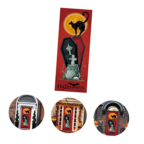 jojofuny 1 Conjunto De Adesivos De Parede De Halloween Adesivos De Decoração De Bruxa Adesivos Remov