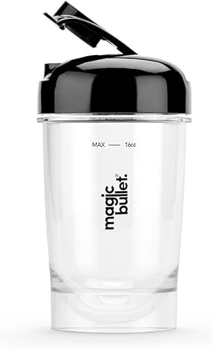 magic bullet Mini Juicer Taza de Jugo de 16oz con Tapa Para Llevar