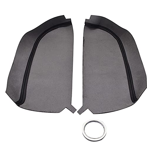Image of munirater Leather Center Console Armrest Cover Skin Black Replacement for 2007-2013 Acura MDX