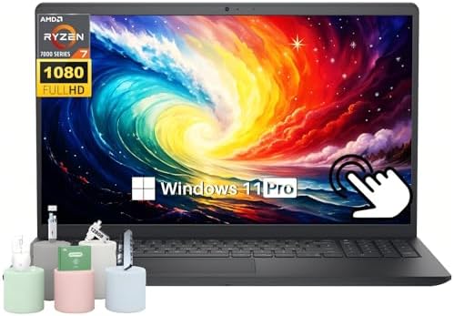 Dell Inspiron 15 3535 Touchscreen Laptop for Business, AMD Ryzen ...