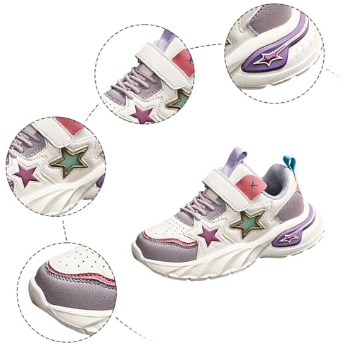 IWIHMIV Kids Sneakers for Boys Girls Running Tennis Shoes Outdoor Non Slip Lightweight Breathable Sport Athletic Shoes4