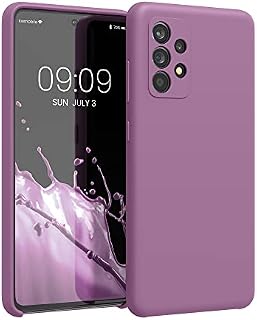 kwmobile TPU Silicone Case Compatible with Samsung Galaxy A52 / A52 5G / A52s 5G - Case Slim Phone Cover with Soft Finish - Nude Lilac