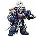 JOYTOY Warhammer 40k 1/18 Action Figure Ultramarines Marneus Calgar Chapter Master with MKX Gravis Armour and Gauntlets of Ultramar Collection Model 5.31-inch
