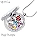 RUBYCA Floating Charms Lot for DIY Glass Living Memory Locket Mix Silver Gold Color (100pcs)