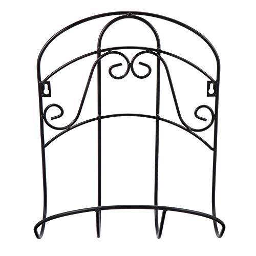 Suporte decorativo para mangueira de jardim da Cabilock, suporte de parede para mangueira de água e