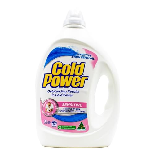 Cold Power Sensitive Pure Clean, Washing Liquid Laundry Detergent, 2 Litres