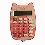 MIEDEON Kawaii Portable Calculator Cute Cat Mini Student Portable Computer Small Calculator Calculat