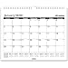 Large Wall Calendar 2020 (Black) 15x11.5 Monthly Large Wall Calendar, Big Hanging Calendar, Use to December 2020, with Stickers for Monthly Wall Calendar 2020