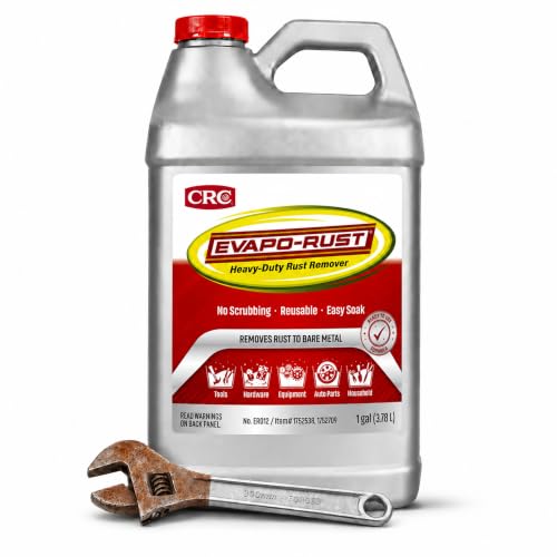 Evapo-Rust CRC Heavy Duty Rust Remover for Metal and Tools - 1 Gallon
