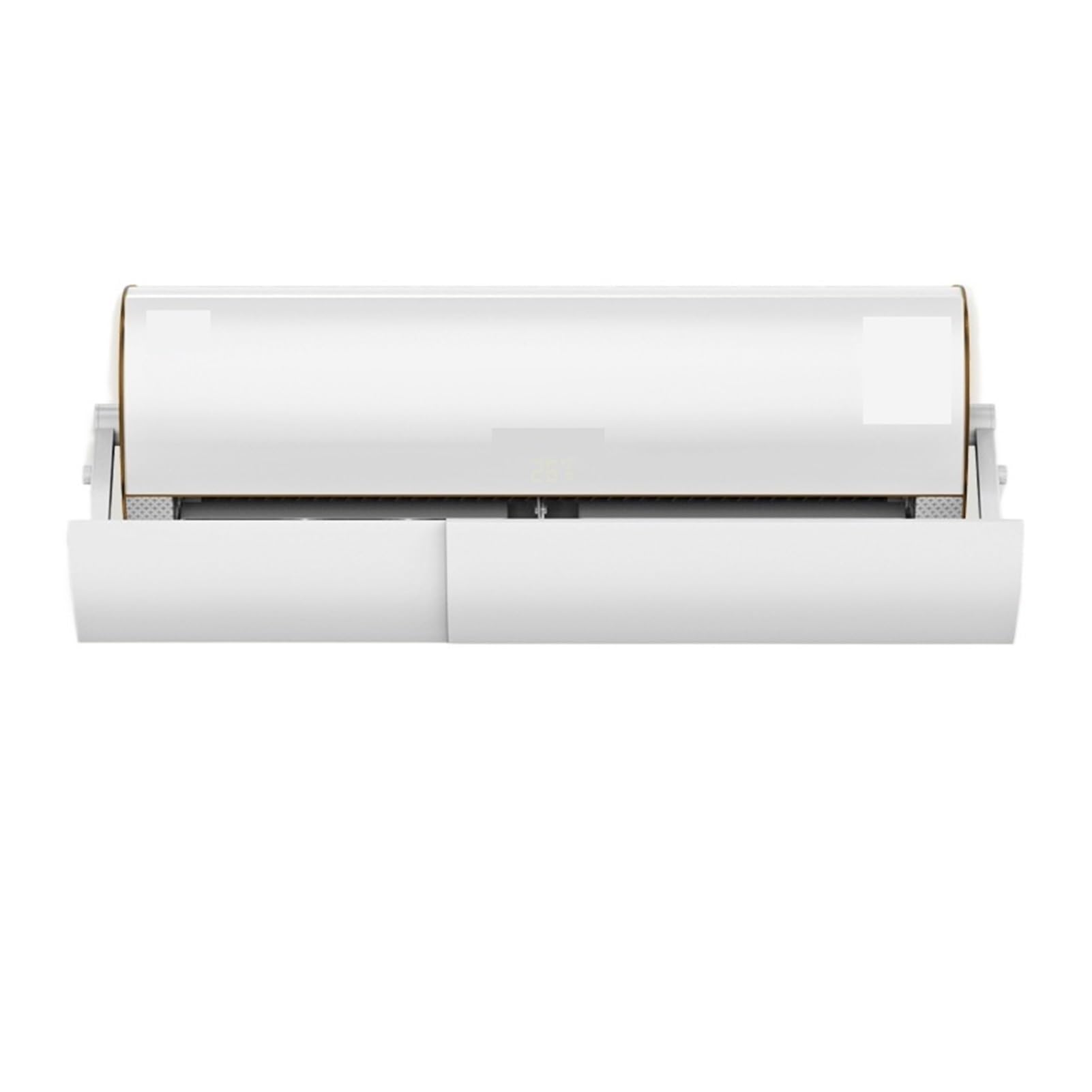 JUAKSQZYI Retractable Air Conditioner Air Deflector Wall-Mounted Adjustable Wind Deflector, for Home Office Hotel