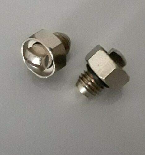 MYSON Radiator Bleed Valve/Screw/Vent/Nipple Replacement x 2