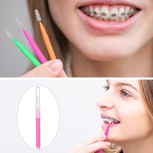 Patelai PATELAI-INTERDENTAL BRUSH TOOTHPICK-02 100 Pieces Braces Brush For Cleaner Interdental Brush Toothpick Dental Tooth Flossing Head Oral Dental Hygiene Flosser Toothpick Cleaners Tooth Cleaning Tool thumb #5