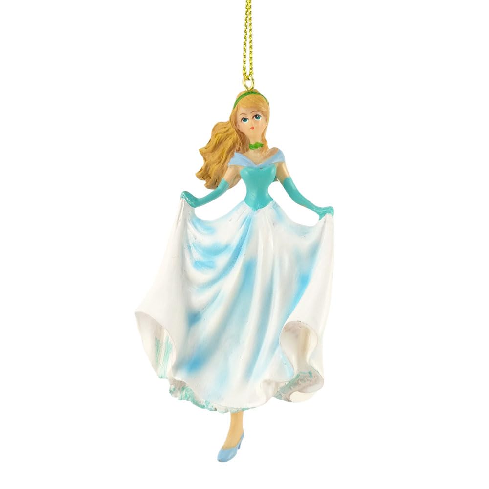 Crafty Capers Cinderella With One Shoe | Hanging Fairytale Christmas Ornament | Gisela Graham