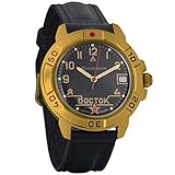 Vostok 2414A Uhrwerk mit Handaufzug und einer Gangreserve von bis zu 36 Stunden