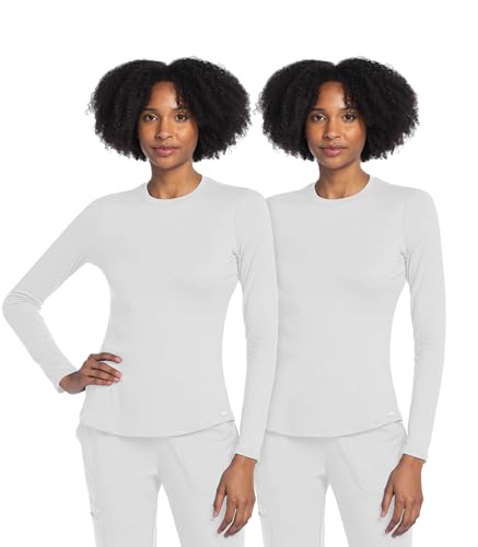 Cherokee Women's Long Sleeve Underscrub Knit Tee...