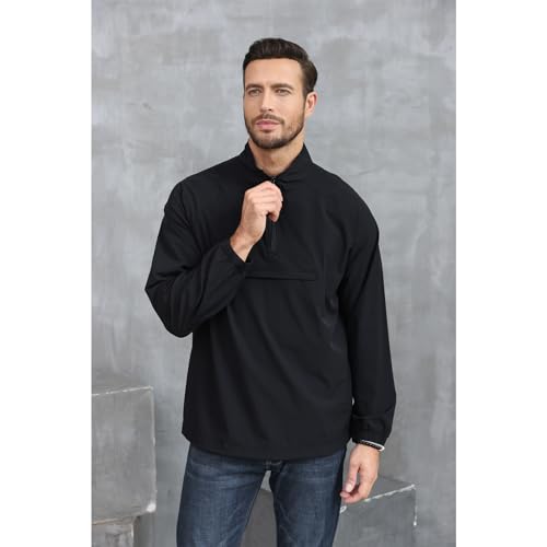 Men's Lightweight Quarter Zip Pullover