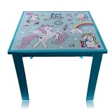 Mesa cuadrada para niños. Turan, Mesa para niños Cuadrada, plástico, Dormitorio Infantil, Mesa Interior Exterior