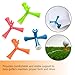 HIYueli Tripod Golfs Tees Height Adjustable Standing Golfs Tees Training Sport Accessories Tripod Golfs Tees for Golfs Mat