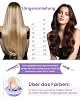 LaaVoo Extension Cheveux Naturel Adhesive Noi... #5