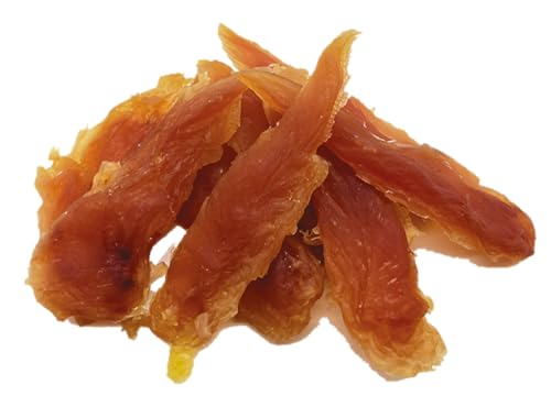 UniQ Pets Hundeleckerli weiche Entenbrustfilet Streifen glutenfrei für große Hunde 500 g