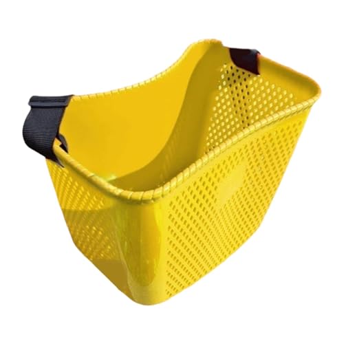 Yunmeryker Fruit Picking Basket Picker Bucket with Shoulder Straps Organizer Holder for Harvesting, Yellow