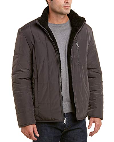 Andrew Marc Men's Nixon Reversible Box Quilt Jacket