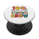 felici 100 giorni di scuola per insegnanti e bambini popsockets popgrip adesivo