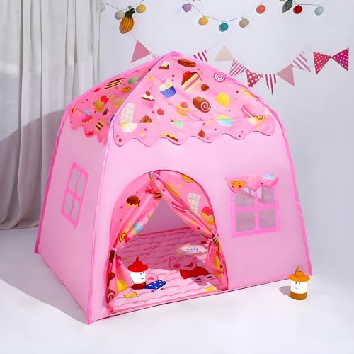 Barraca Infantil Menina Rosa Princesa, Cabana Infantil Menina, Casinha Infantil Menina, Cabana Infan