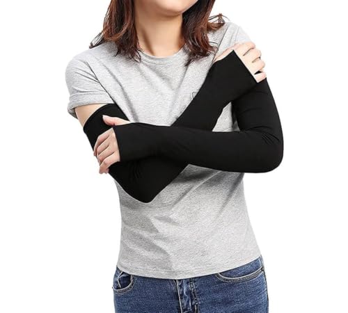 Image of MILESTONES. /Arm Sleeves for Men & Women UV Protection Hand Sleeves /Sun Protection Sleeves for Men & Women for Running, Hand Cover Arm Sleeves for Bike Riding Free Size