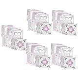 Angoily 100 Piezas azulejos rosas pegatinas pared adhesivo pared azulejo protector contra salpicaduras pegatinas baldosa de vinilo Pegatinas impermeables decoración de inauguración
