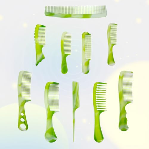 10 Pcs Hair Combs,Hair Combs for Women and Men,Coarse,Fine Dressing Comb,Comb Set