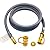 15FT, 24FT, 30FT 3/4" ID Natural Gas Hose with Quick Connect 3/4" ID Natural Gas Hose with Quick Connect Fittings for NG/LP Propane Appliances, Generators,Grill,Patio Heaters (15FT)