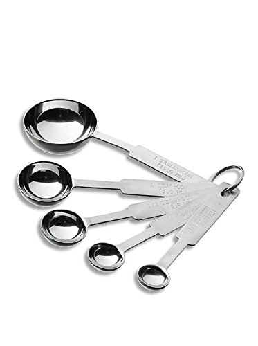 LACOR - 67001 - Juego de 5 Medidas Cucharas Inox