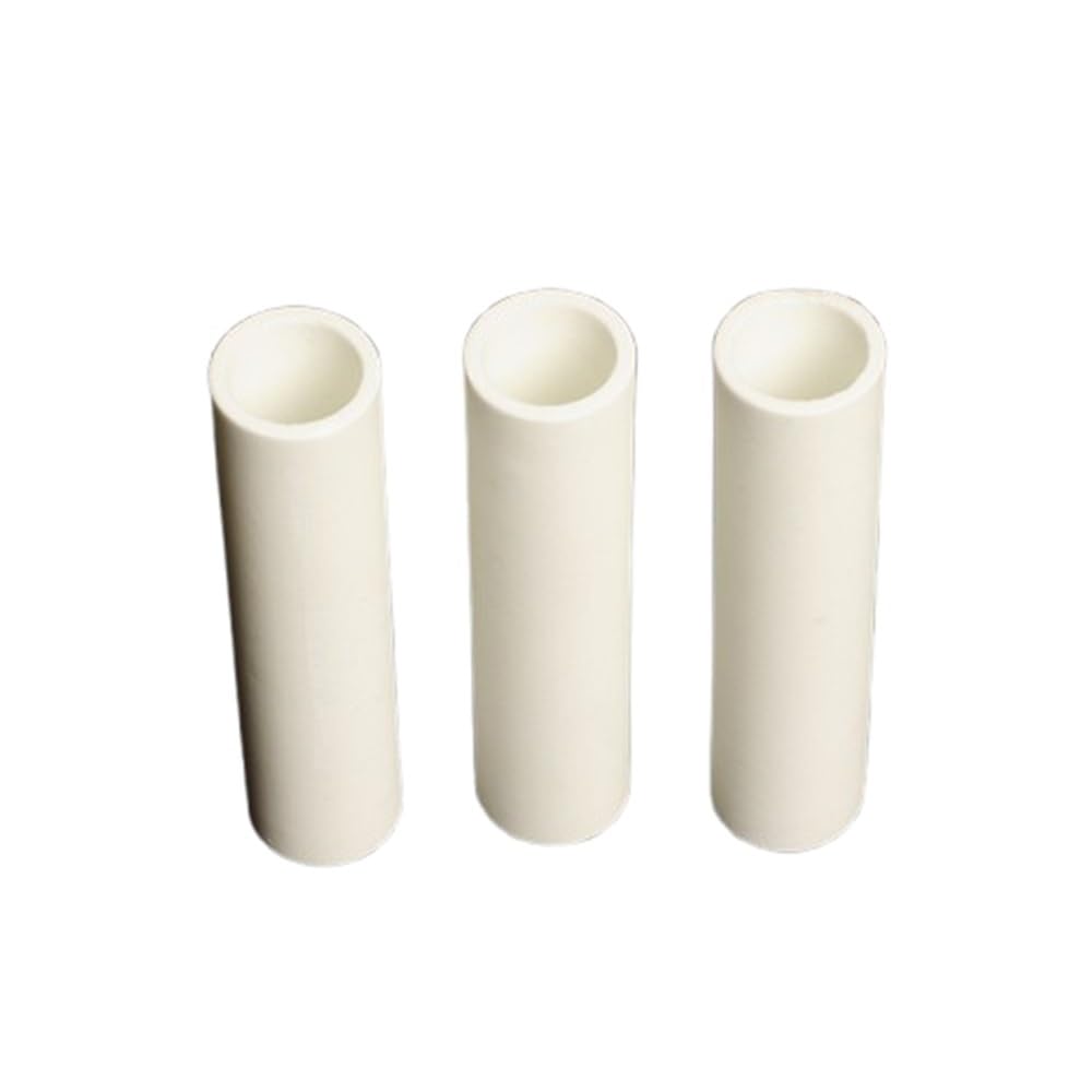 Tubo de cerámica de alúmina Tubo cerámico de 4 piezas, con aislamiento óxido aluminio y protección termopar, tubo porcelana alúmina un solo orificio(18x25x100mm)