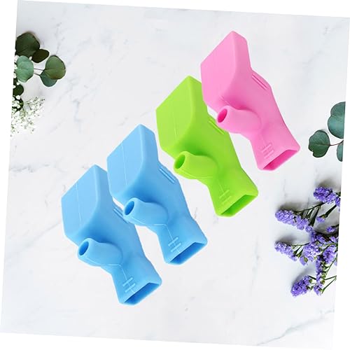 RORPOIR 4 Pcs extensão de torneira Escova de dentes portátil extensor de torneira extensor de bica e