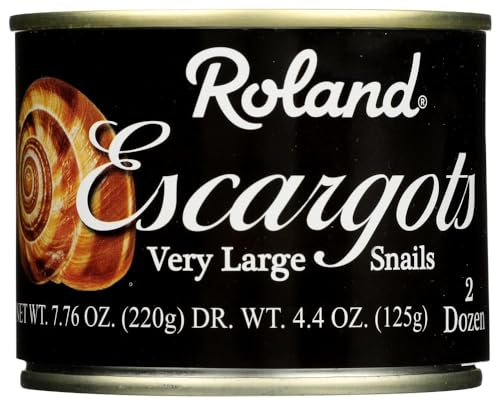 Roland - Escargots Snails, (4)- 7.75 oz. Cans