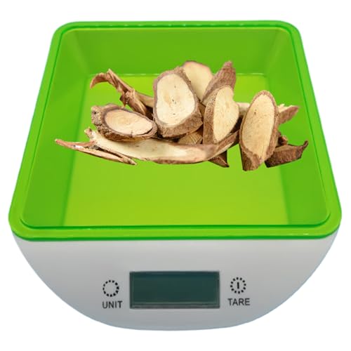 Balanza de cocina digital compacta ideal para preparar café en la residencia estudiantil