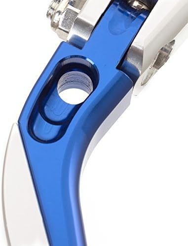 Miniatura 31 de FXCNC Billet Folding Extendable Adjustable Brake Clutch Levers Compatible with Raptor YFM660 01-04, TTR125L/LE/LW 00-16, Banshee 350 02-06