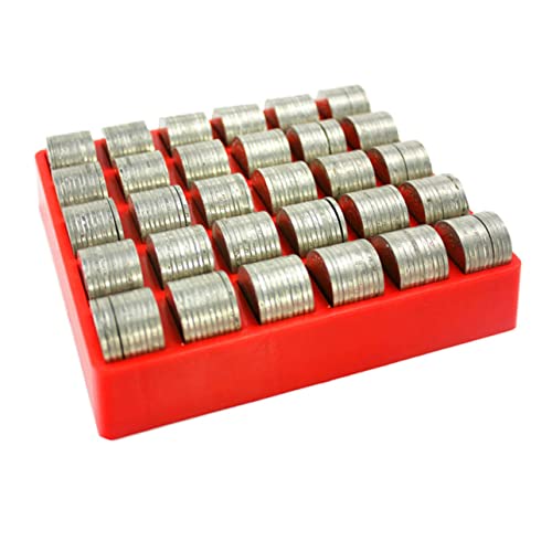 Caja organizadora plástica para monedas 2 pcs miniatura 1
