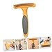 BESPORTBLE Dog Dematting Grooming Rake Brush Double Row Teeth for Shedding Ergonomic Handle Comfortable Use for Dogs and Cats Pet Grooming Tool